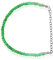 Chrysopras Armband, Chrysopras Sterling Silber Armband, Chrysopras Edelstein Perlen Armband, Geburtstagsgeschenk für sie, Chrysopras Perlen Armband