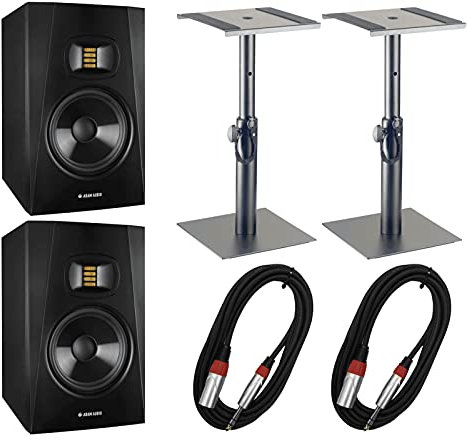 ADAM Audio Adam Audio T7V 7 Studio Monitors with Desktop Stands & Cables