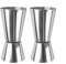 Verre Doseur, 2 PCS Kit Mojito en Acier Inoxydable - Tasse à Mesurer pour Vin, Cocktail, Alcool - Pour Bar, Party, Boisson, Shaker