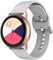 LINCCI 20mm Armband Für Samsung Galaxy Watch Active/Active 2/Watch 4/Watch 4 Classic/Watch 3 41mm/Watch 42mm, Damen Herren Silikon Armbänder für Garmin Vivoactive 3 3 Music/Venu Sq Music Grau L