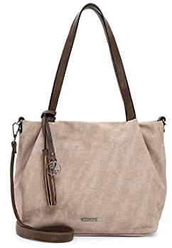 Emily & Noah Shopper E&N Elke 62791 Damen Handtaschen Uni sand kombi 429