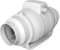 Prostko Typhoon 125mm Mixed Flow Inline Extractor Fan - Double Speed Duct Ventilator - White