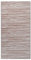 vidaXL Outdoor Teppich Doppellagiges Jacquard-Muster Balkon Terrasse Garten Außenteppich Balkonteppich Gartenteppich Terrassenteppich Taupe 140x200cm PP