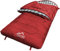 normani 4-in-1-Funktion Extrem Outdoor Schlafsack 'Antarctica' aus Nylon Rip-Stop mit 500 + 250 g/m² Hollow Fiber Füllung 220 x 90 cm Farbe Dunkelrot Größe Rechts