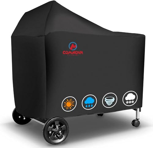 Comnova Housse de protection pour barbecue Weber Performer Premium et Deluxe de 55,9 cm – Housse de barbecue 600D pour barbecue Weber Performer Premium/Deluxe 55,9 cm, robuste, imperméable, résistante