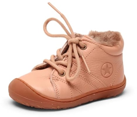 Bisgaard Unisex hale l Lamb First Walker Shoe, Nude, 21 EU Schmal