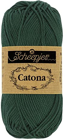 Scheepjes - Scheepjes Catona 525 Fir Yarn - 10x50g