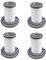 4 filtri per Rowenta X-COMBO, X-PERT 6.60 e X Force Flex 8.60 Aspirapolvere