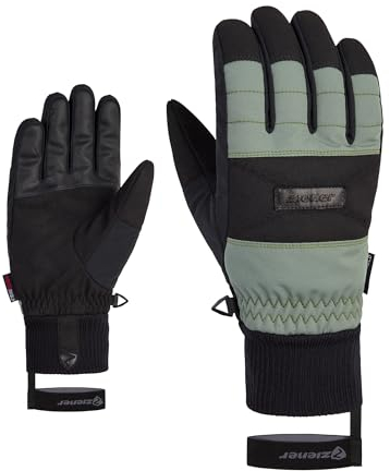 Ziener Gendo AS(R) Glove ski Alpine 840 Green mud - 9