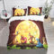 CHEFFS The Pooh Bear Bettwäsche, Anime Pooh Bettwäsche 135x200 Für Jugendliche, Cartoon Bettwäsche-Set 3D Drucken Bettbezug (200 x 200 cm,4)