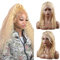 Hxxcoup Curly Wig Human Hair Wig Blonde Lace Wig Human Hair 13x4 Lace Front Wig Echthaar Perücke Blonde Perücke Damen 26 Inch 613 Glueless Perücke Blond Human Hair Wig for Black Woman 26 Zoll