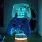 CoolGift Mart Light Up Headset und Controller Ständer, 16 Farben 3D LED Lichter Gamepad Kopfhörerhalter mit Fernbedienung, Game Controller Hänger für alle Universal Gaming PC Zubehör