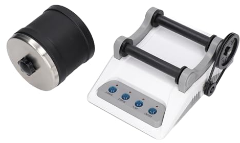 YUMILI Rock Tumbler Kit, Rock Tumbler Kit Elektrisches Spielzeug Mit Groben Edelsteinen, Polierkörnern Für Erwachsene Und Kind 100–240 V(EU)