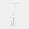 Brabantia - Mindset Toilet Butler - Bathroom Shelf, Toilet Roll Holder and Hygienic Toilet Brush - Corrosion Resistant Steel - Stable and Non-Slip Base - Fresh White - 75.5 x 12.5 x 29 cm