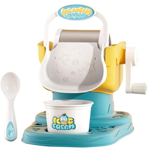 Frozén Yogurt Macchina - Gelatiera Héim, Gelatiera Frozén, Yogurt, Macchina da dessert domestico, facile da pulire, Macchina manuale per yogurt Frozén per dessert, semplice frutta congelata Hinz