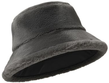 A2Z Ladies Bucket Hats Winter Warm Fluffy Faux Fur Beanie Lightweight Soft Plush Cozy Caps Comfortable Women Fashionable Winters Fisherman Bucket Hats