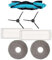 Roboparts® Recambios compatibles con Robot Aspirador Cecotec Conga 13090 Spin Revolution Home&Wash