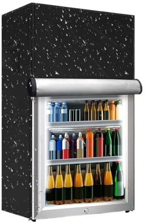 Outdoor Kühlschrank Abdeckung | Schutzabdeckung Für Kühlgeräte,UV Beständige Kühlschrank Hülle Mit Reißverschluss Für Küche Camping Picknick