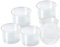 GRÄWE Becher für Trinkgläser, 6er Pack, Henkelgläser Zubehör, Wiederverwendbar, Transparent - 6 Stück