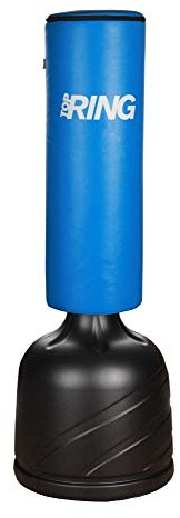 Top Ring Boxsack, Boxsack, Fitness-Fußsack, höhenverstellbar, erhältlich in den Farben Blau/Schwarz/Rot, Unisex, blau, Sacco:cm diametro 35x100h -Base:cm diametro 60x50h