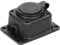 ORNO Werkstatt Schuko Stecker Aussen Wasserdicht IP44 230V 16A Schlagfest, Nicht Brennbar (1-Fach)