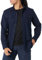 Amazon Essentials Men's Slim-Fit Long-Sleeve Two-Pocket Flannel Shirt, Navy, L