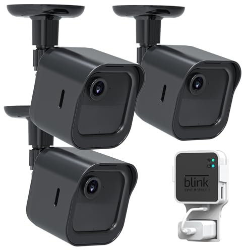 3Pack Blink Outdoo 4 Camera Mount Bracket,Compatible with Blink Outdoor 4 Camera and Blink Outdoor 4 Battery Extension Pack,Blink Outdoor 4 (4th Gen) Accessories