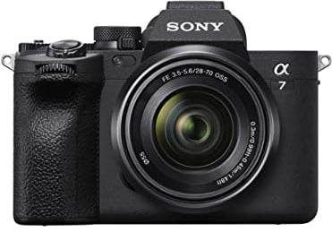 Sony Alpha 7 IV Spiegellose Vollformatkamera für Experten inkl. SEL2870 (33 MP, Echtzeitfokus, 10 Bildern pro Sekunde, 4K 60p-Video, Touchscreen)