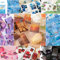 Sticker Set Scrapbooking Aufkleber,240 PCS PET Aufkleber für Scrapbooking Zubehör,Aufkleber und Dekoratives Papier vollständig für Scrapbook Zubehör, Bullet Journaling, Briefe.…