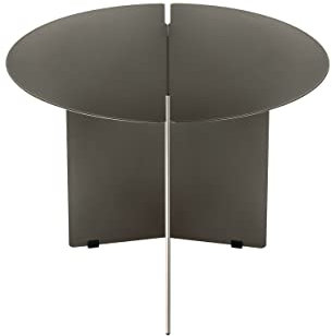 Blomus Beistelltisch -ORU- Tisch aus Edelstahl Size M Ø 50cm (Burned Metal)
