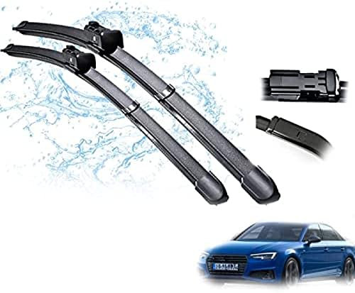 Auto-Wischerblätter, für Audi A4 B8 B9 2008–2019, Frontscheibe, Scheibenwischer, Scheibenwischer 2009, 2010, 2015, 2016, 2017, 2018