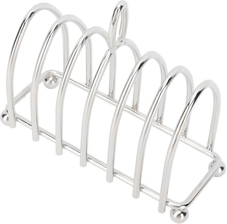Portapane per Toast in Acciaio Inossidabile, Facile da Pulire, Portapane Vintage Antiruggine, Adatto per la Cottura (Stile 3 6,3x2,5 pollici)