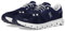 On Cloud 6 Herren-Sneaker, Midnight/Weiß, 49.5 EU