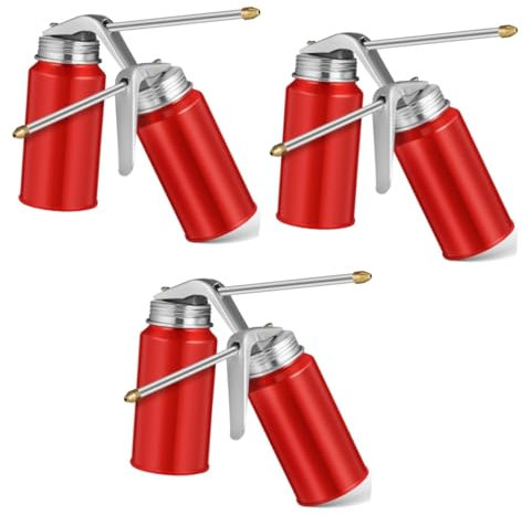 OUNONA 6stücke Manuelle Ölpumpe Hochdruck Ölkännchen Für Autos Und Maschinen Vielseitig Einsetzbar Robustes Leicht Zu Bedienen