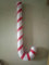 SULOLI 3 Stück Aufblasbare Zuckerstangen Weihanchten,Aufblasbare Gehstock Stock,Zuckerstangen Weihnachtsdeko für Weihnachtsschmuck Outdoor Haustür (rot)