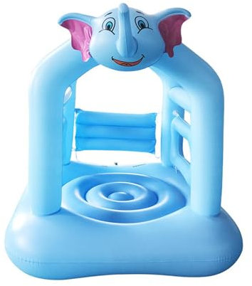 Castillo Inflable Saltarín - Casa Inflable para Niños Pequeños | Trampolín Inflable para Bebés con Casa Hinchable, Trampolín Inflable con Castillo Hinchable para Niños, Casas De Juegos para Saltar En