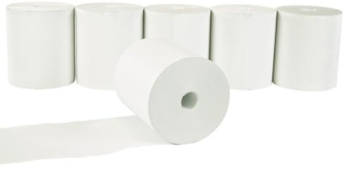 ECO - PRO PAP - Thermorollen ohne Plastikkern 80 mm x 80 m, Kassenrolle aus BPA-freiem Thermopapier, Bestimmt für Registrierkassen und Fiskaldrucker - Packung mit 20 Stück