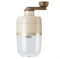 HomeVortex Ice Crusher Slush Machine with Stainless Steel Blade - Portable Summer Drinks Maker for Home, Office, Travel - 1000ml Capacity(Beige)