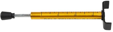 Belt Tension Gauge, Wheel Service Tool, 6.5x1.81 Inches Accurate Chain Tension Measurement, Adjustable Motorbike Repair Gadget for Men, Portable, Easy Use, Maintenance Equipment