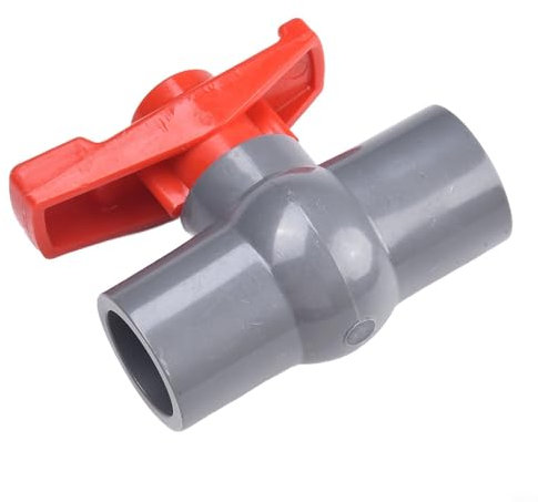 Honseadek PVC-Kugelhahn für Wasserversorgung, erhältlich für 20 mm, 25 mm, 32 mm, 40 mm, 50 mm Größen (20 mm)