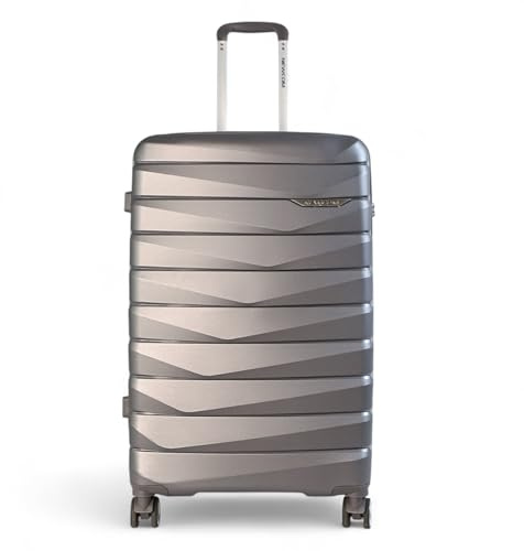 Infinity Medium Suitcase 24 Lightweight Hard Shell Luggage 4 Wheels Spinner 3-Digit TSA Lock Hard Shell Luggage for 15 to 20kg
