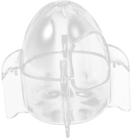 TOYZFRIENDY Transparente Hamster-Toilette aus Kunststoff Sandbad-Box für Kleine Nager Wie Hamster Rennmäuse und Meerschweinchen Leicht zu Reinigen Vielseitig als Badezimmer und Farbe