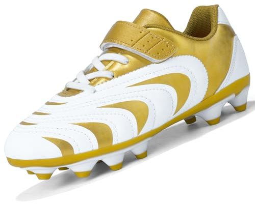 Unitysow Boys Football Boots Kids Girl Soccer Shoes Junior Astro Turf Trainers Athletics Sport Shoes Teen Indoor Outdoor Football Shoes Sneakers Unisex
