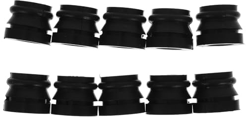 Abaodam 10 pezzi Ricambi Ammortizzatori Manico Motosega Gasolio in Gomma Antivibrante Tamponi Smorzatori per Riduzione Vibrazioni Facili da Installare e Resistenti