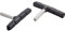 Voxom Bremsschuhe MTB Brs24 Cartridge, 2 Stück, Cantilever Basis-Set, 718000138 Bremsen/bremsbeläge, schwarz, One Size