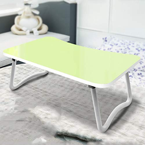 Kurze Bein Klapptisch einfache kleine Tabelle Studentenwohnheim Lernen Tisch Bett Schreibtisch Laptop faul Klapptisch (Color : D)