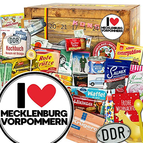I Love Mecklenburg-Vorpommern/DDR Paket/Weihnachtskalender DDR 2024