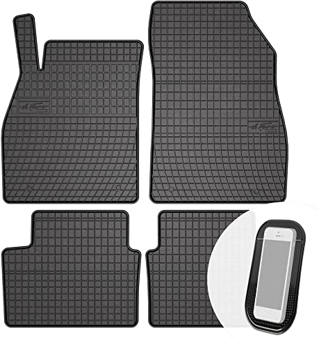 moto-MOLTICO Gummimatten Auto, 4-teiliges Set, Allwetter Gummi Fußmatten, Antirutsch & Wasserfest Autoteppiche - passend für Opel Insignia A 2008-2017