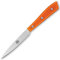 Coltellerie Berti 1895 - Coltello Verdure e Frutta Artigianale, Coltello Spelucchino Professionale, Coltello da Cucina Professionale (Arancio)
