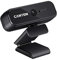 CANYON Webcam 1080p mit Abdeckung - Full HD USB Web Camera Plug & Play - 360 ° Drehbare Web Kamera Kompatibel mit Windows für Streaming Videochat, Zoom, YouTube, Skype, zum Konferenz